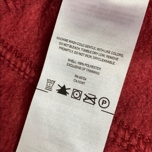 Columbia Men’s Red & Blue Fleece - Picture 5 of 7